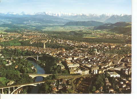 Postal 034654 : Berne et les Alpes (Suiza)