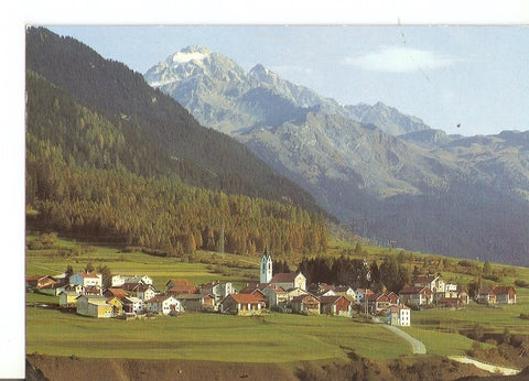 Postal 034668 : Cunter im Oberhalbstein mit Piz dErr