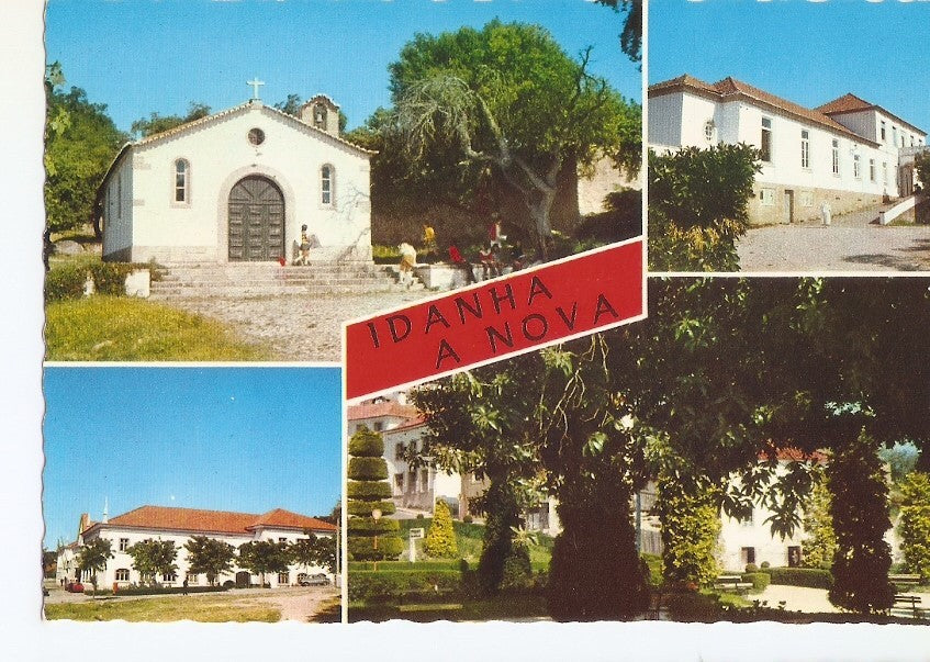Postal 034691 : Idanha A-Nova - Portugal Aspectos de lHospital de lHotel de Ville du jardin et de la Chapelle
