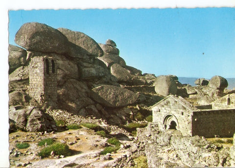 Postal 034692 : Paisagem tipica das Beiras - Portugal. Monsanto le village le plus portugais du Portugal