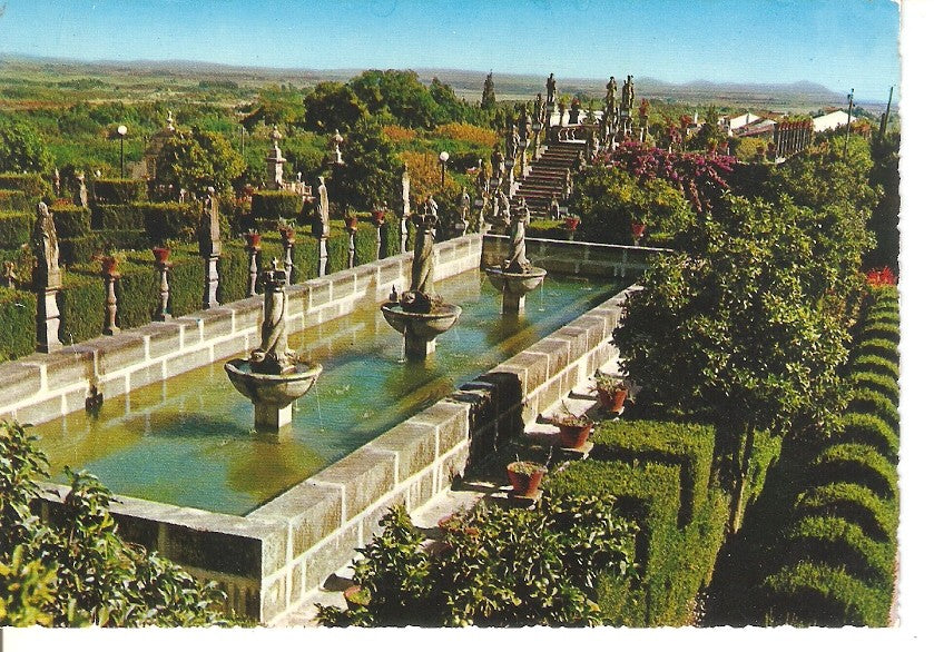 Postal 034693 : Castelo Blanco Jardim do Paço (Portugal)