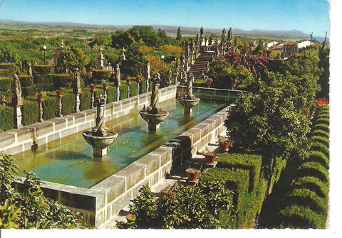 Postal 034693 : Castelo Blanco Jardim do Paço (Portugal)