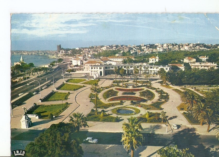 Postal 034698 : Estoril - Parque