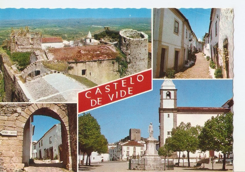 Postal 034706 : Castelo de Vide - Portugal. Anguns aspectos da Vila