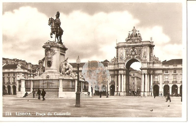 Postal 034713 : Lisboa. Praça do Comercio