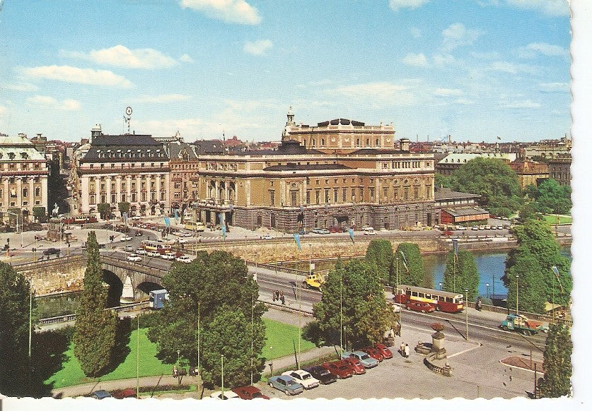 Postal 034714 : Norrbro och Kungl. Operan (Suecia)