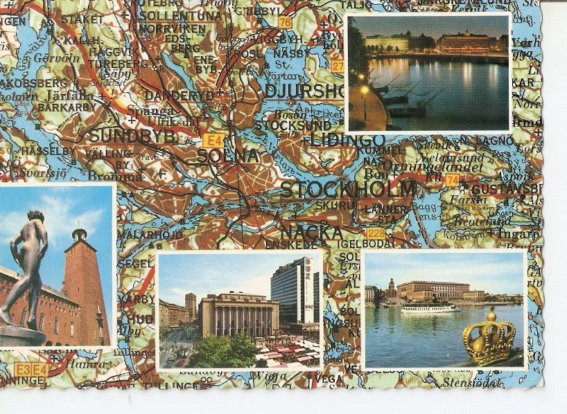 Postal 034716 : Stockholm. The city on the water (Suecia)