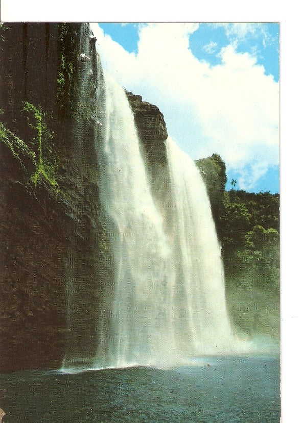 Postal 034740 : Salto Rio Kama. Carretera El Dorado a Santa Elena de Guairen. Estado Bolivar (Venezuela)