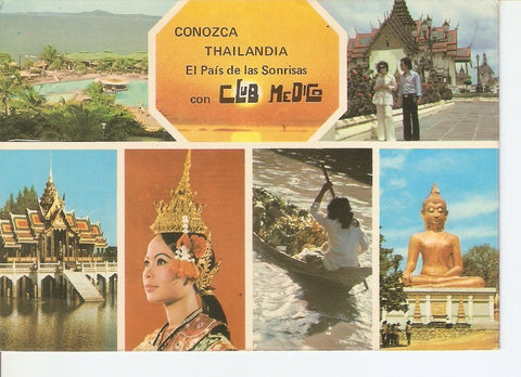 Postal 034757 : Conozca Thailandia. El pais de las Sonrisas con Club Medico