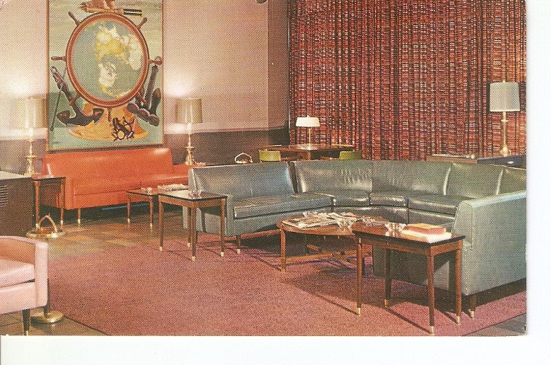 Postal 034760 : The International Seamens Club. At the Seamens Church Institute of New York
