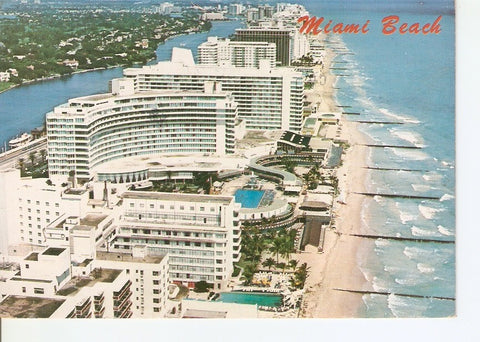 Postal 034763 : Some of Miami Beach