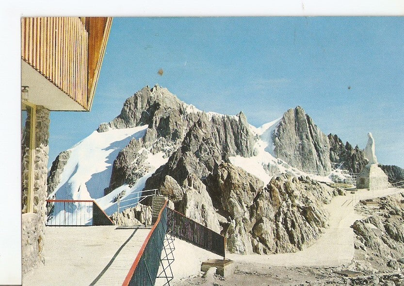 Postal 034765 : Los picos Humboldt y Bompland. Los Andes