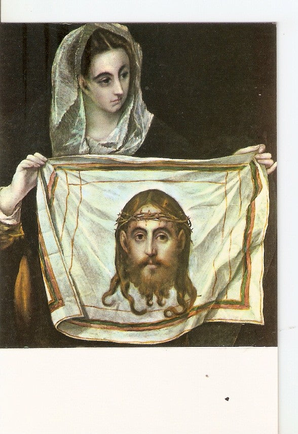 Postal 034768 : Toledo. Museo de Santa Cruz: La Veronica El Greco