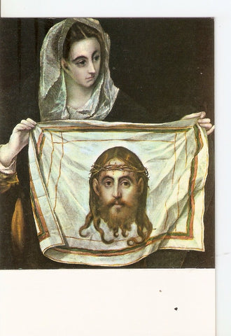 Postal 034768 : Toledo. Museo de Santa Cruz: La Veronica El Greco