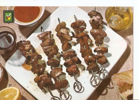 Postal 034794 : Platos tipicos. Pinchitos