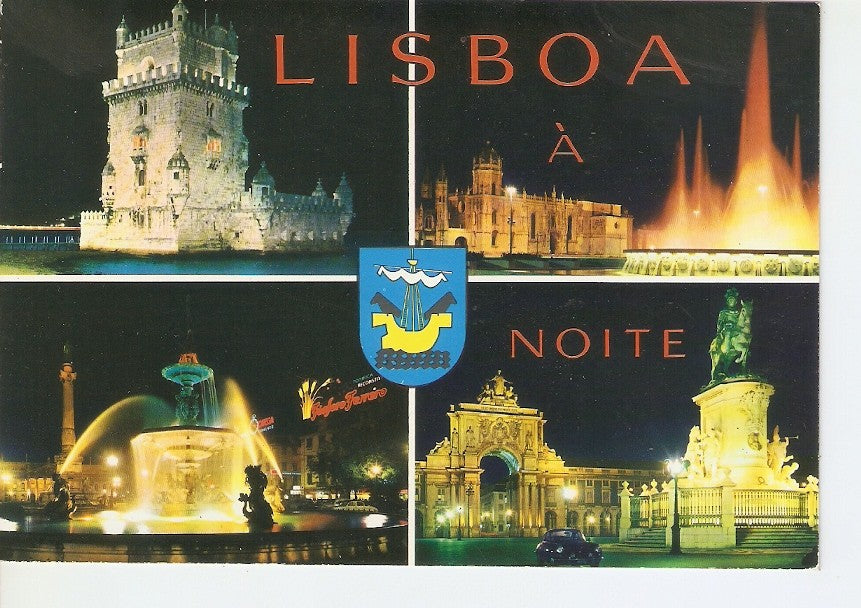 Postal 034809 : Lisboa noite