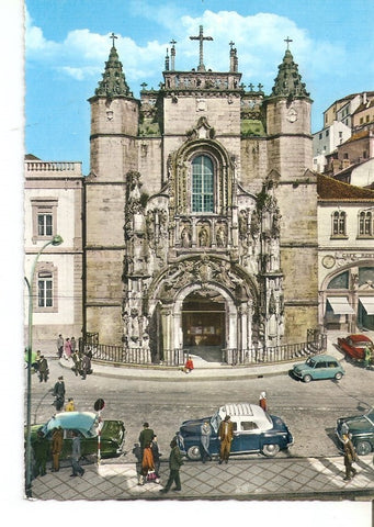 Postal 034817 : Coimbra. Eglise de Santa Cruz