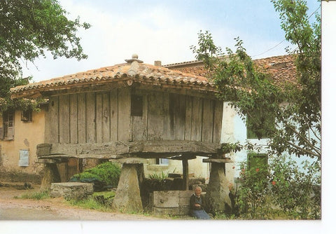 Postal 034853 : Asturias. Horreo