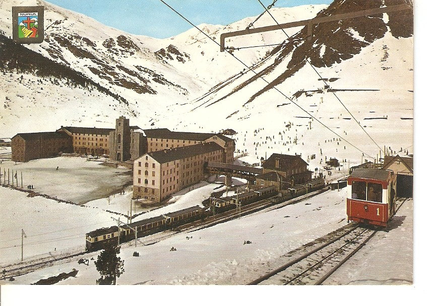 Postal 034860 : Nuria (Pirineu Catala). Vall de Nuria