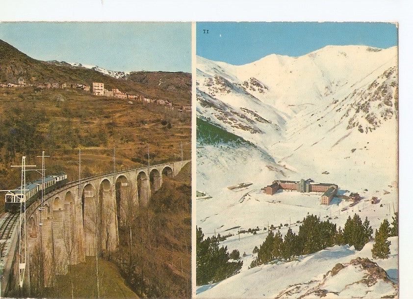 Postal 034861 : Nuria / Estacion invernal