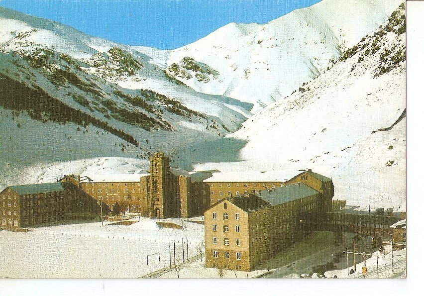 Postal 034862 : Santuari SE Nuria Pirineu Catala. Vista general
