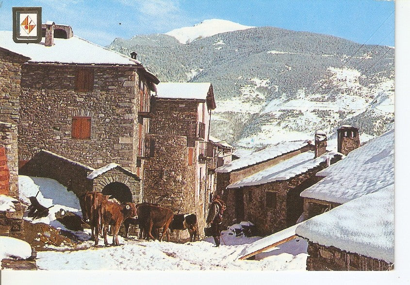 Postal 034863 : Queralbs (Girona) Pirineu Catala