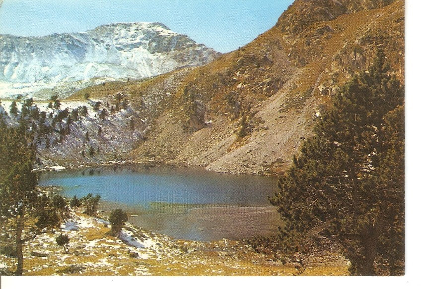Postal 034866 : Lles de Cerdanya (Lerida). Lago de la Pera superior