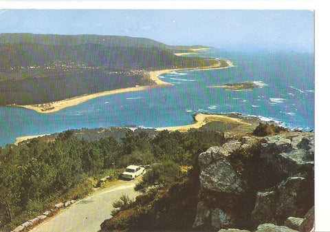 Postal 034873 : La Guardia (Galicia). Monte Santa Tecla. Desembocadura