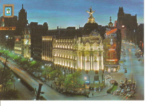 Postal 034902 : Madrid. Calle de Alcala y Avenida Jose Antonio