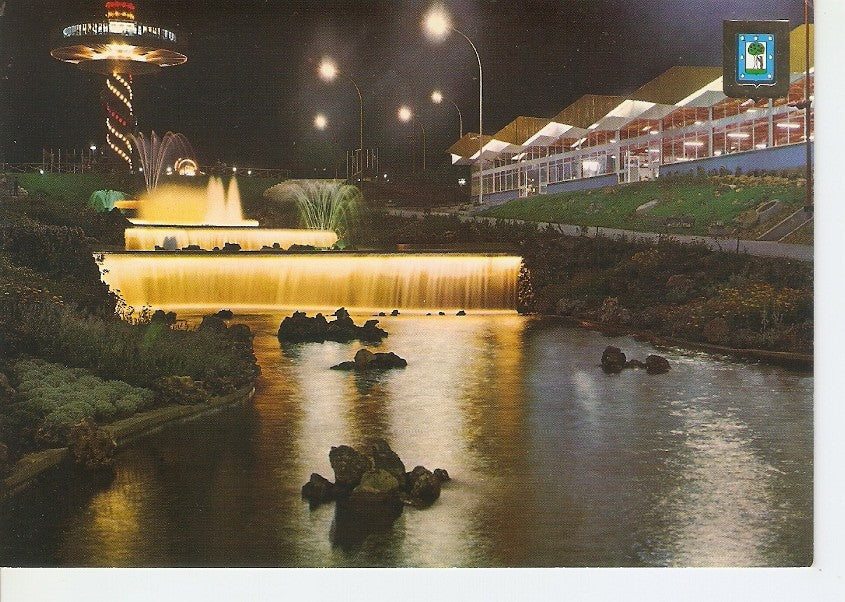 Postal 034905 : Madrid. Parque de atracciones. Fuentes
