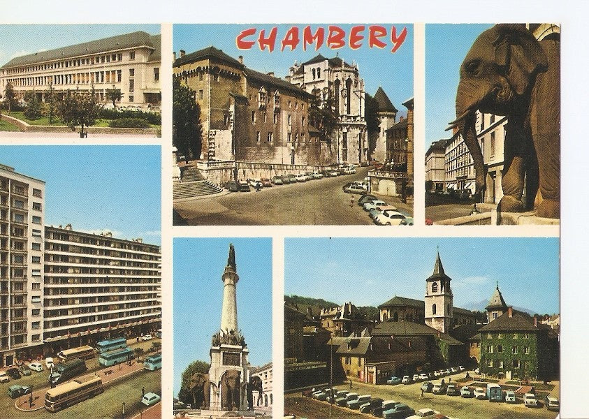Postal 034921 : Chambery. Capitale de la Savoie