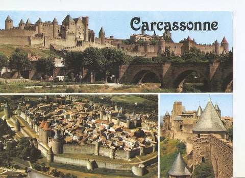 Postal 034930 : La Cite de Carcassonne (11000-Aude). Les Ramparts