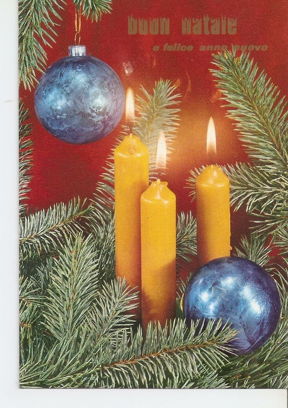 Postal 034940 : Adornos navideños