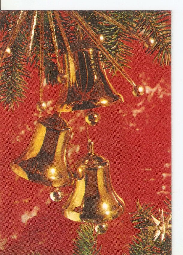 Postal 034949 : Campanas en arbol navideño