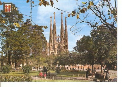 Postal 034962 : Barcelona. Templo de la Sagrada Familia