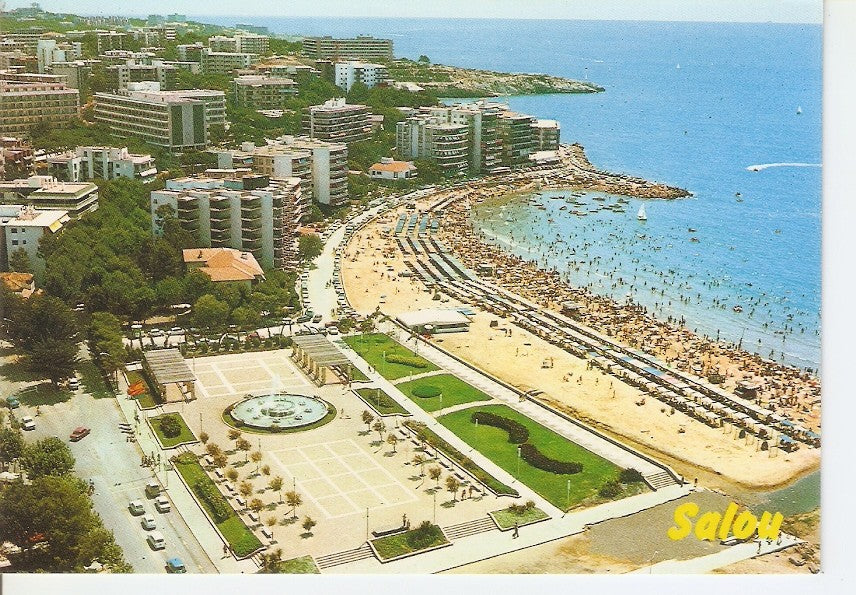 Postal 034992 : Costa Dorada - Tarragona. Paseo y playa. Salou