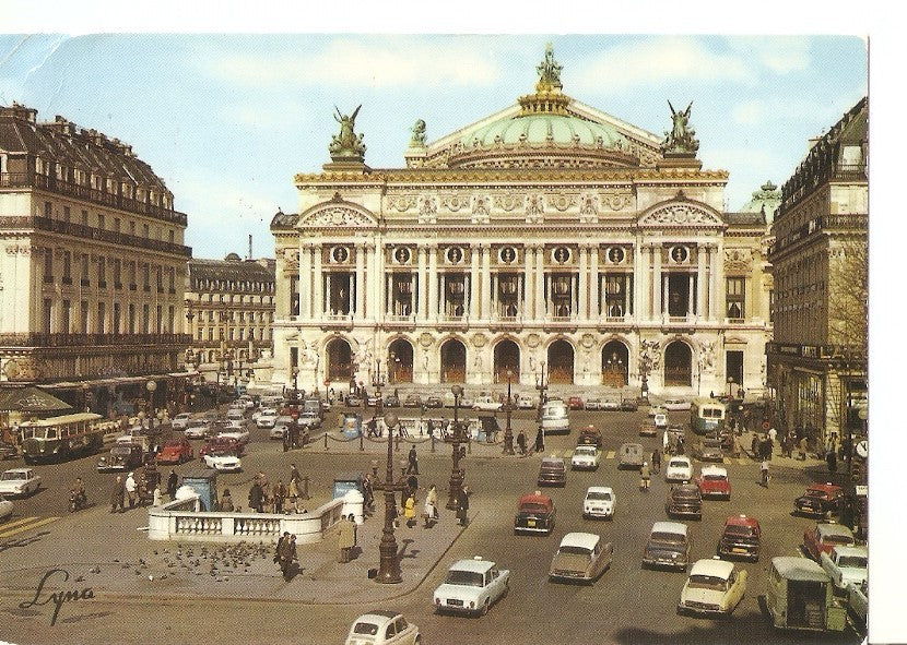 Postal 034996 : Paris. Le Place d lOpera