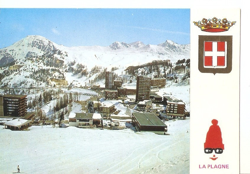 Postal 035002 : La Plagne. General view of the station