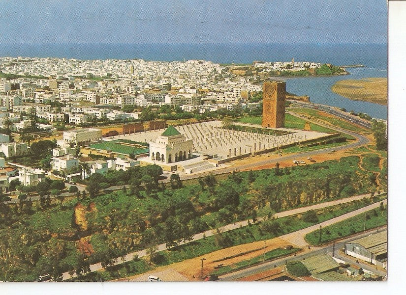 Postal 035030 : Rabat - Le Mousolee Mohammed V architecte Maitre M. Vo Toan. La Salle du Tombfau