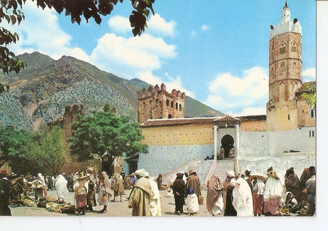Postal 035036 : Xauen. Mezquita y antiguo Alcazar