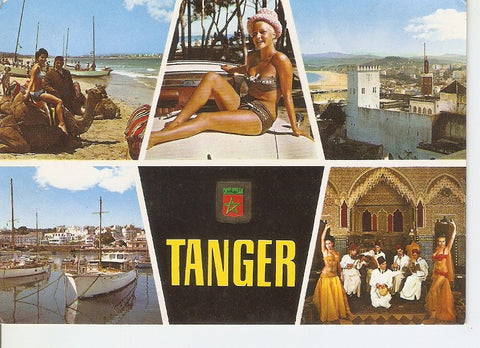 Postal 035040 : Tanger. Playa - Antiguo Palacio de los Sultanes