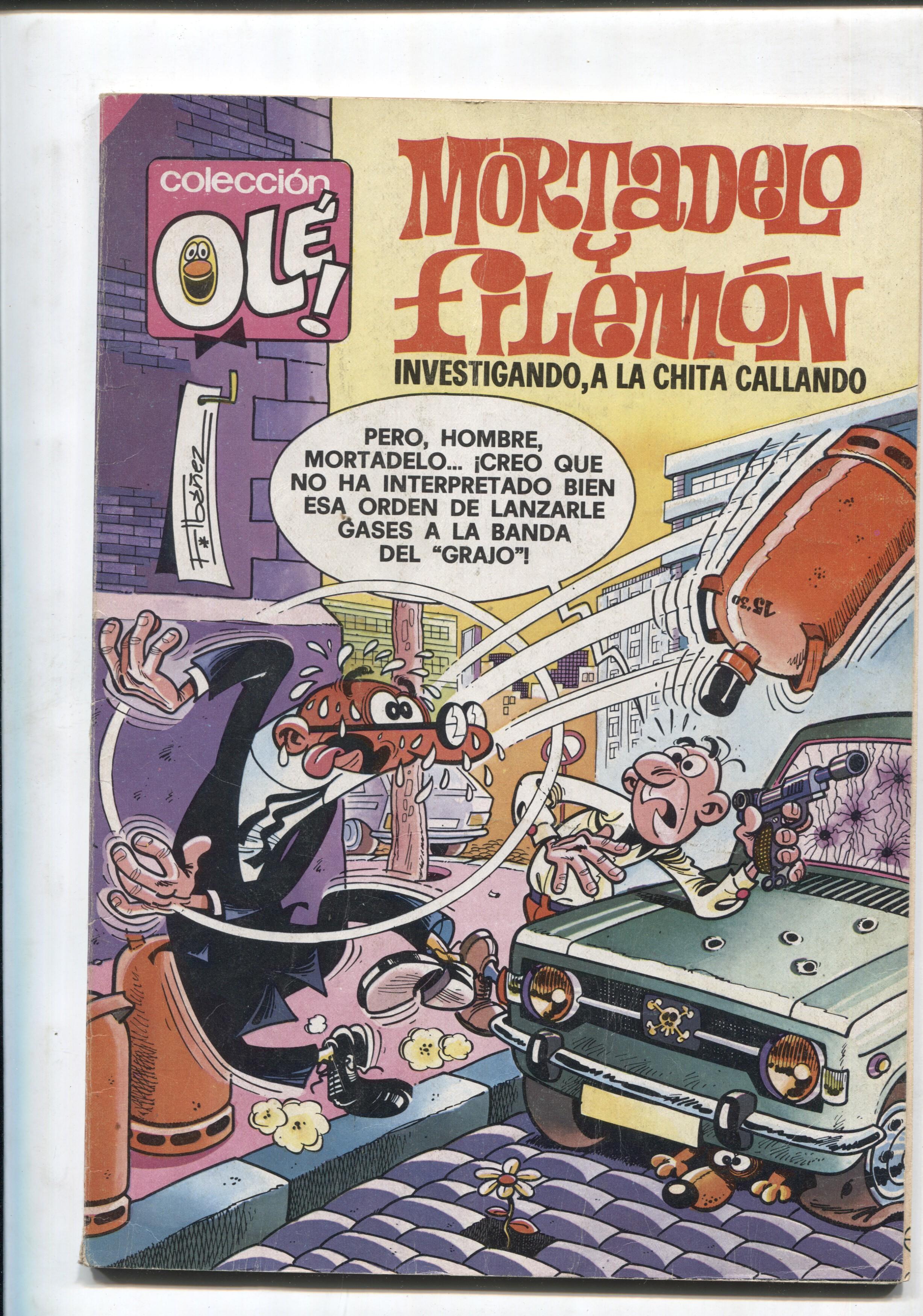 Coleccion Ole numero 143: Mortadelo y Filemon: Investigando a la chita callando