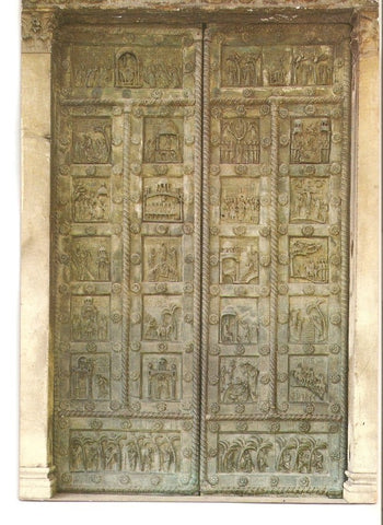 Postal 035054 : Pisa. Porta in Bronzo del Duomo (Bonanno Pisano)