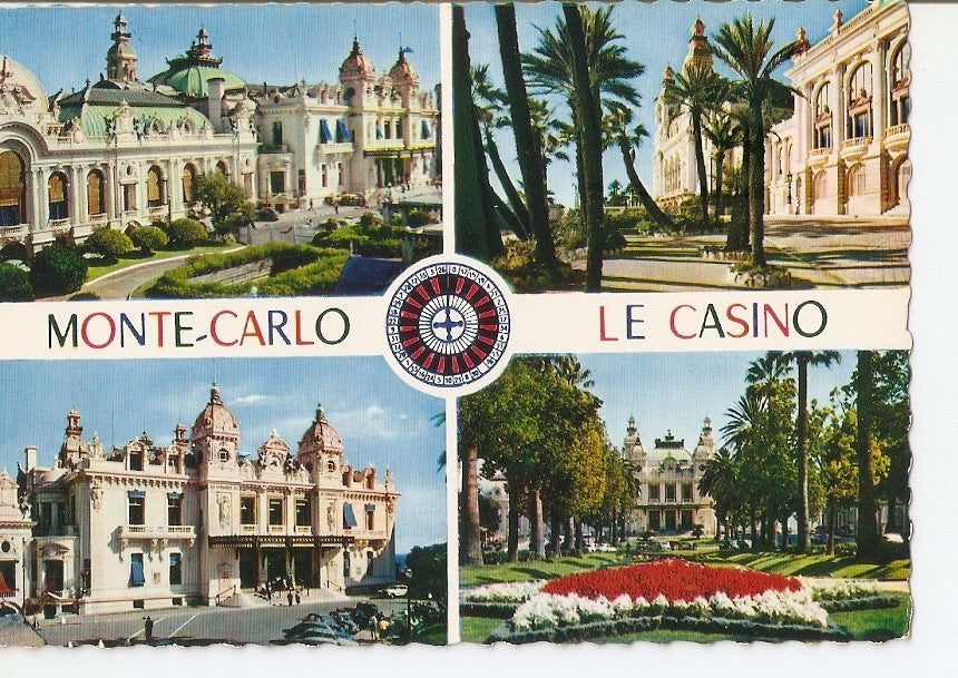 Postal 035063 : Le Casino de Monte-Carlo. Reflets de la Cote dAzur