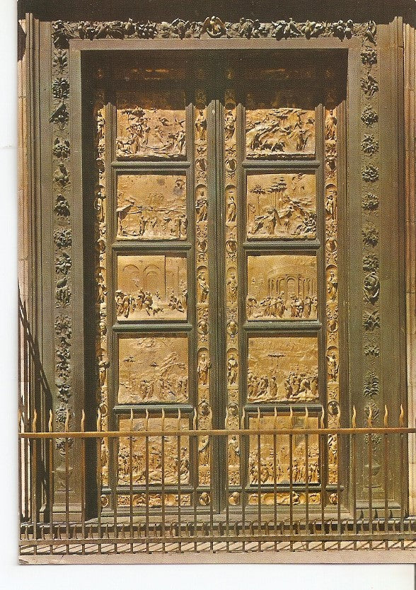 Postal 035075 : Firenze. The Baptistery - the Gate of Paradise
