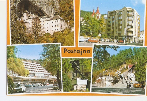 Postal 035083 : Postojna. Slovenija Jugolsvija