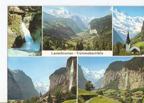 Postal 035087 : Lauterbrunnen - Trummelbachfalle