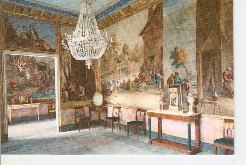 Postal 035094 : El Escorial. Palacio de los Borbones. Salon de Terniers. Tapices Siglo XVIII