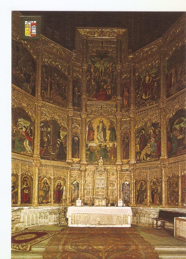 Postal 035101 : Avila. Catedral. Retablo Altar Mayor