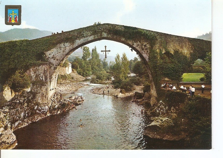 Postal 035103 : Asturias. Puente Romano. Cangas de Onis